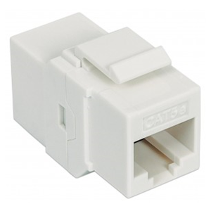 MACH POWER ACCOPPIATORE KEYSTONE JACK RJ45 CAT.6E BIANCO (NW-KU6P-WH)