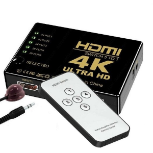 MEIQ COMMUTATORE SWITCH HDMI 1.4B 5 PORTE ULTRA HD 4K (UH-501)