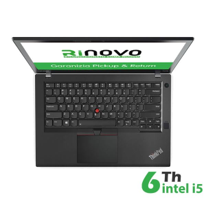 LENOVO-RINOVO NOTEBOOK LENOVO THINKPAD T470 INTEL CORE I7 6GEN. 14" 8GB 240GB SSD WINDOWS 10 PRO - RICONDIZIONATO - GAR. 12 MESI (RN82622002) - PICK & RETURN