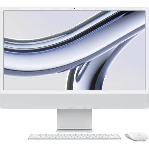 Apple iMac 24" 2023 4.5K M3 8C/10G 8/256GB Silver MQRJ3T/A