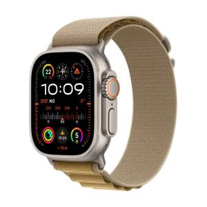 Apple Watch Ultra2 Cell 49mm TC/Natural AP/Tan M ITA MX4F3TY/A