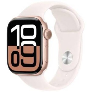 Apple Watch Serie10 42mm AC/Rose Gold SB/Light Blu. S/M MWWH3QC/A EU