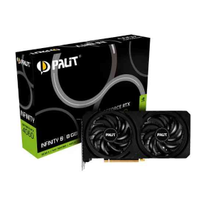 PALIT SCHEDA VIDEO GEFORCE RTX 4060 8 GB INFINITY 2 (NE64060019P1-1070L)