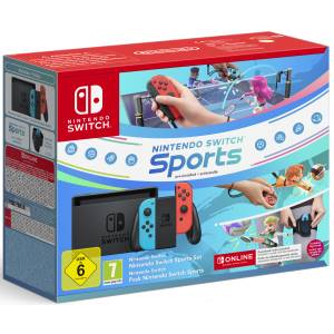 Switch Console 1.1 Neon Blue / Neon Red + Switch Sport + Fascia + 12 Mesi NSO