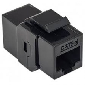 MACH POWER ACCOPPIATORI KEYSTONE JACK RJ45 CAT.5E NERO (AR-KU5P)